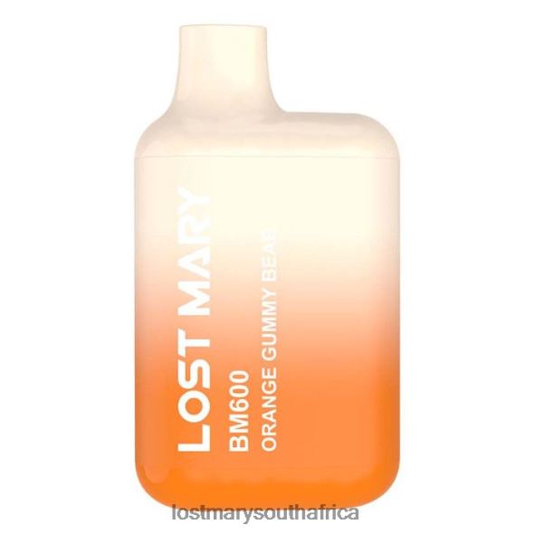 LOST MARY BM600 Disposable Vape Orange Gummy Bear - Lost Mary Vape Price L6R88J133