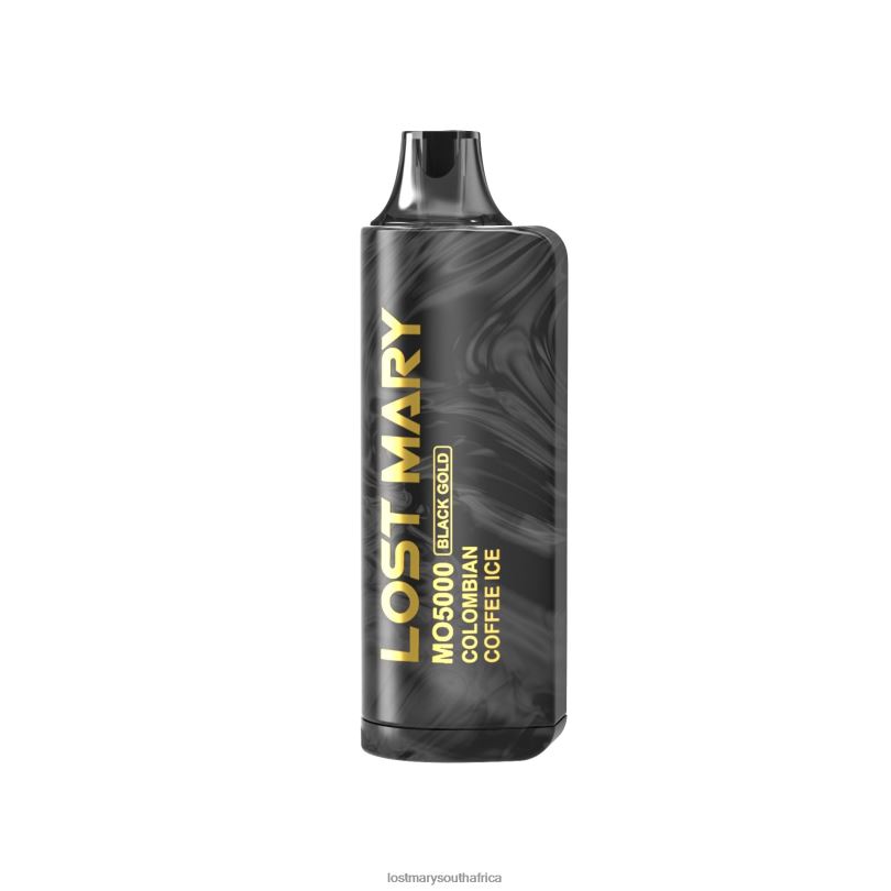 LOST MARY Vape South Africa - LOST MARY MO5000 Black Gold Disposable 10mL 4R26L2 Colombian Coffee