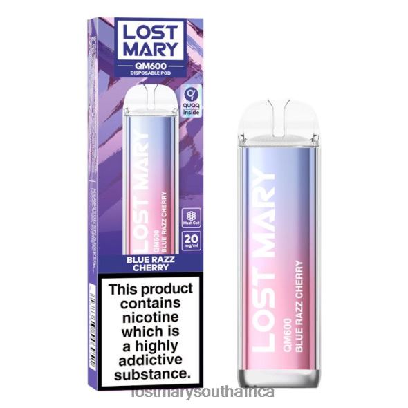 LOST MARY QM600 Disposable Vape Blue Razz Cherry - Lost Mary Sale L6R88J156