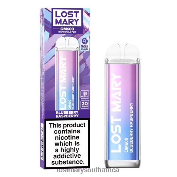 LOST MARY QM600 Disposable Vape Blueberry Raspberry - Lost Mary Flavours L6R88J158