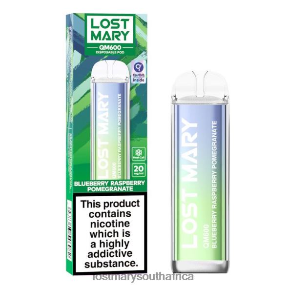 LOST MARY QM600 Disposable Vape Blueberry Raspberry Pomegranate - Lost Mary Online Store L6R88J159