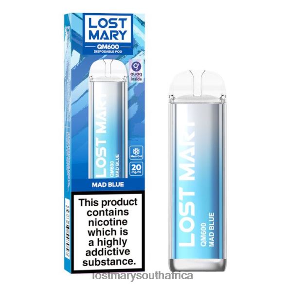 LOST MARY QM600 Disposable Vape Mad Blue - Lost Mary Website L6R88J160