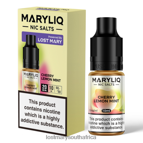 LOST MARY MARYLIQ Nic Salts - 10ml Cherry - Lost Mary Online Store L6R88J209
