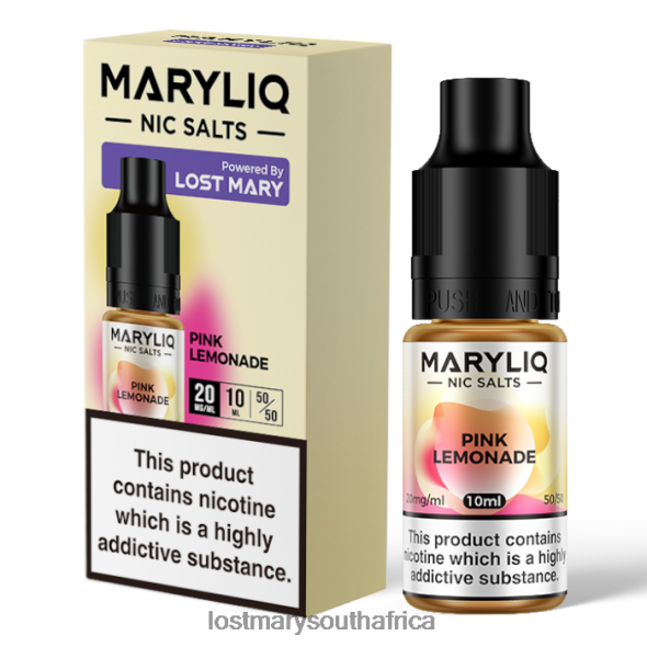 LOST MARY MARYLIQ Nic Salts - 10ml Pink - Lost Mary Vape Flavours L6R88J215