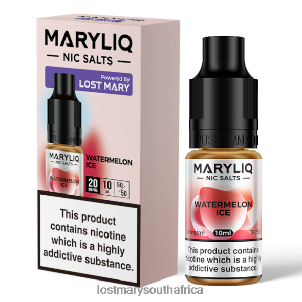 LOST MARY MARYLIQ Nic Salts - 10ml Watermelon - Lost Mary Website L6R88J220