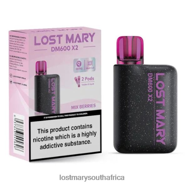 LOST MARY DM600 X2 Disposable Vape Mix Berries - Lost Mary Sale L6R88J196