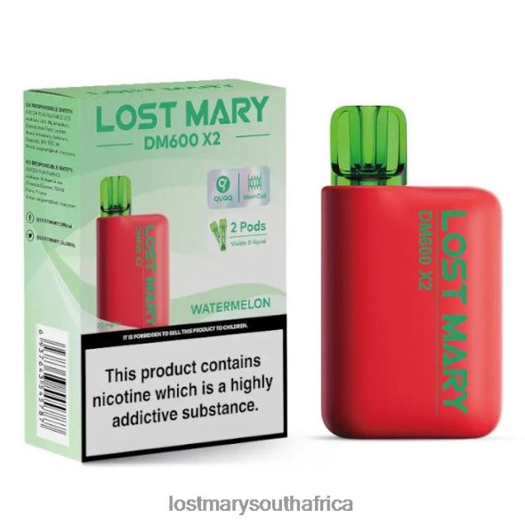 LOST MARY DM600 X2 Disposable Vape Watermelon - Lost Mary Website L6R88J200