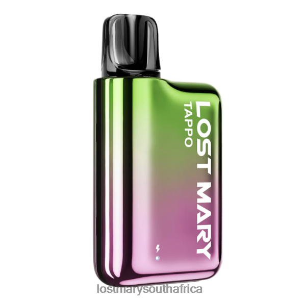 LOST MARY Tappo Prefilled Pod Kit - Prefilled Pod Green Pink + Watermelon - Lost Mary Vape Flavours L6R88J175